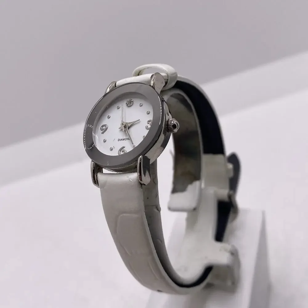 Womens Vintage Leather Quartz Fashion Watch New Battery